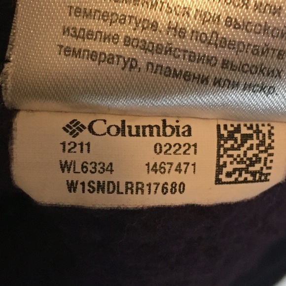 Columbia Pearl Plush II Purple South Carolina Palmetto Embroidered Jacket SZ M - Picture 7 of 8